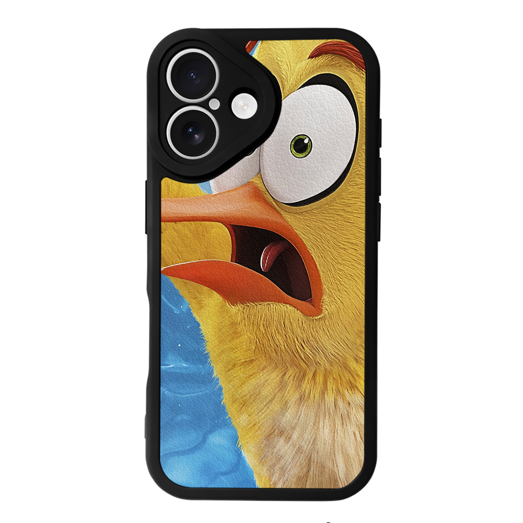 （画像用） Angry Birds アングリーバード 【iPhone 16シリーズ対応】シリコンスマホケース（レザー調） 材質：シリコン